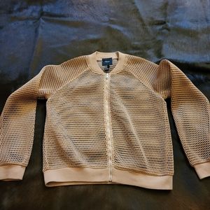 Rose Gold Bomber Jacket